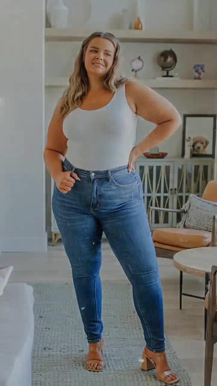 High Rise Control Top Jeans Promo
