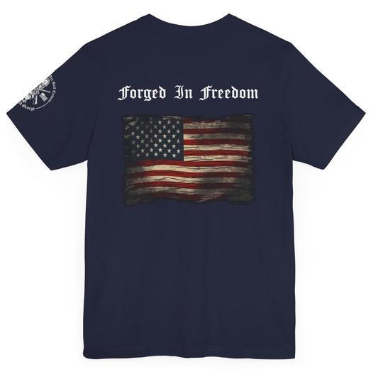 Patriotic American Flag T-Shirt Promo