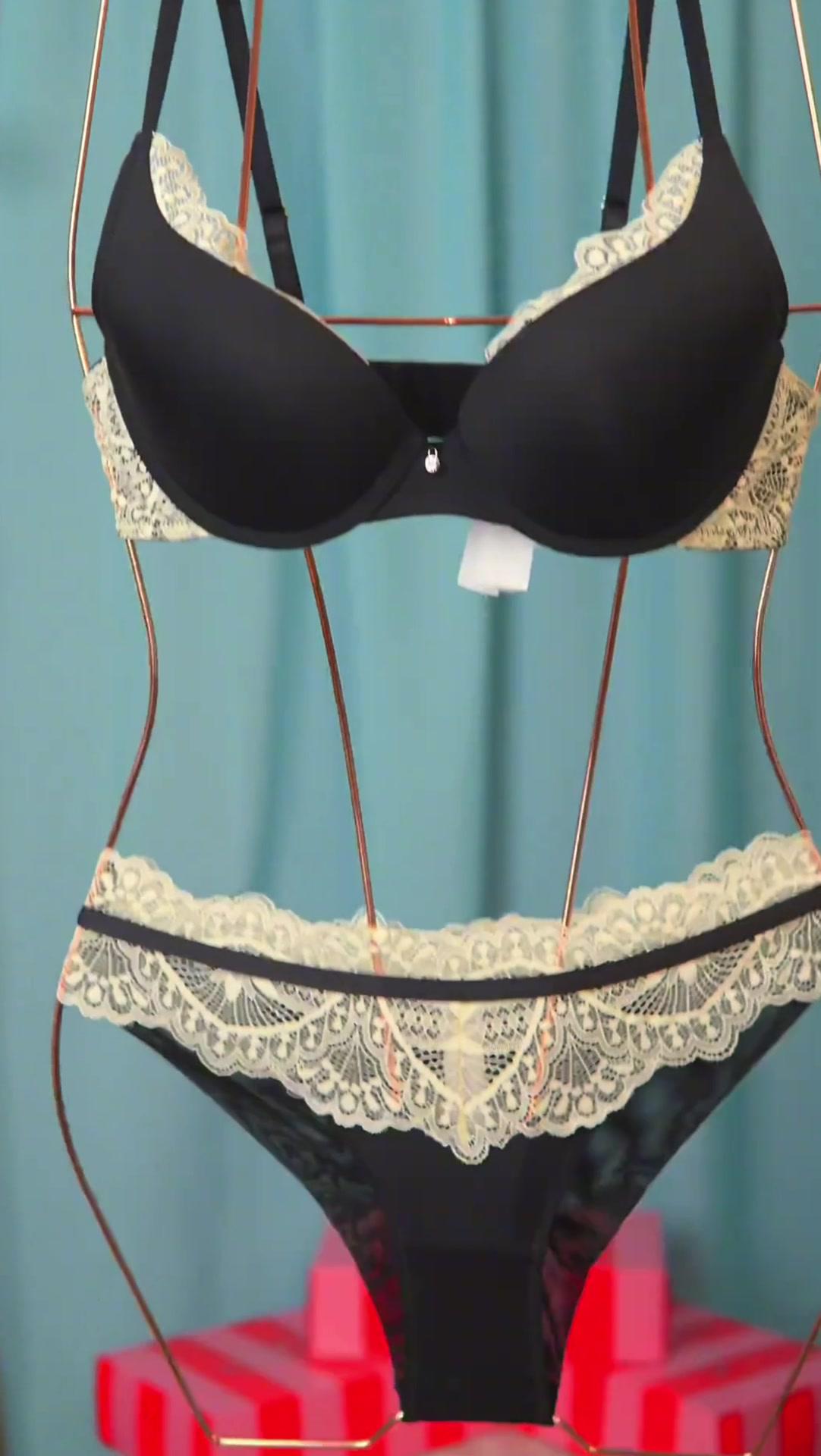 Elegant French Lace Lingerie Promo