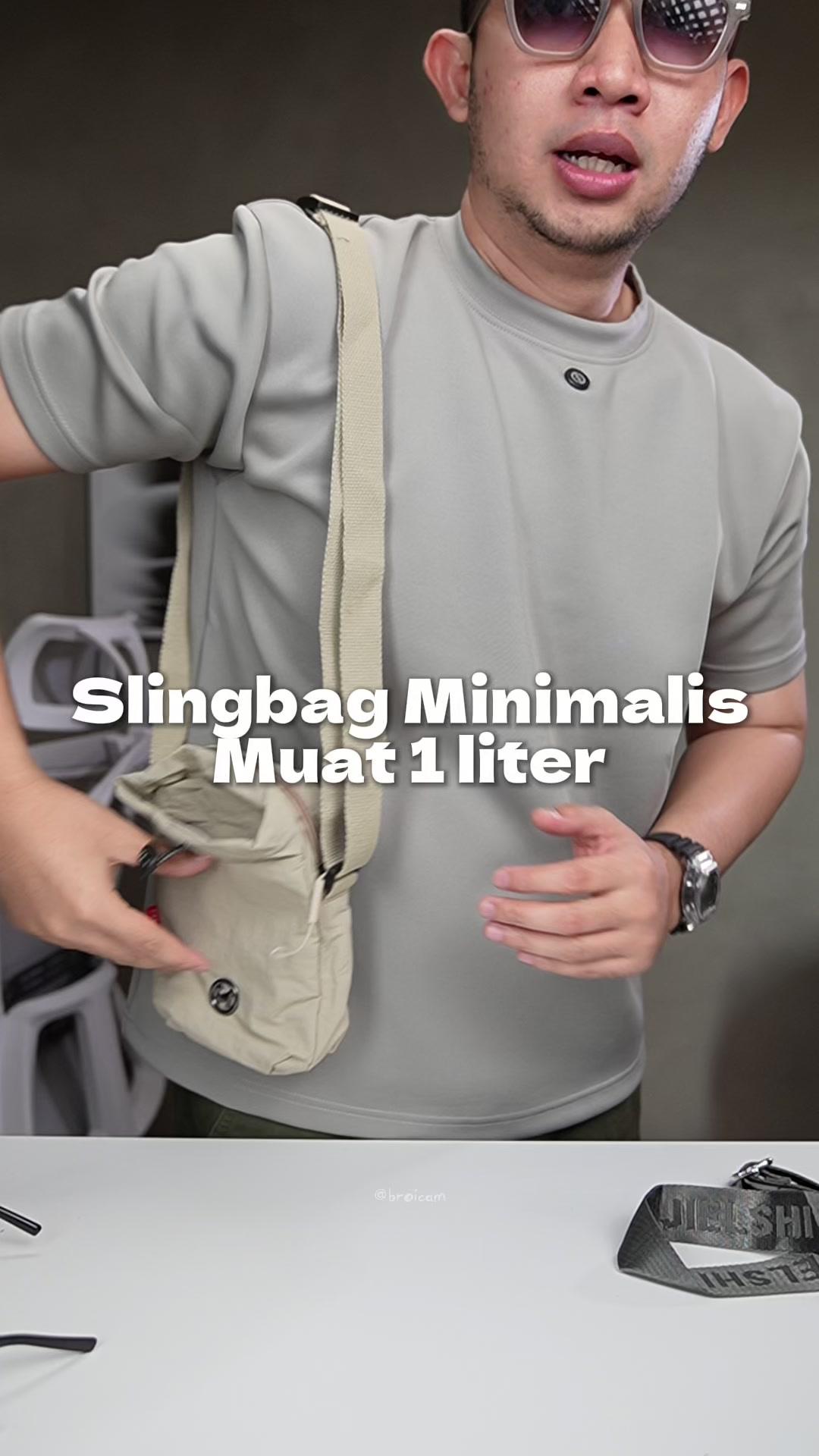 Minimalist Sling Bag Promo