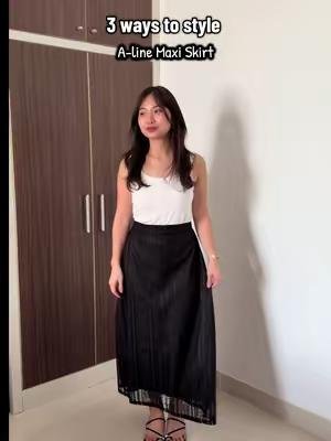 A-Line Maxi Skirt Styling Guide