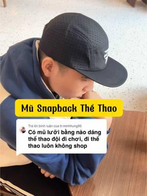 Sport Snapback Hat Promo