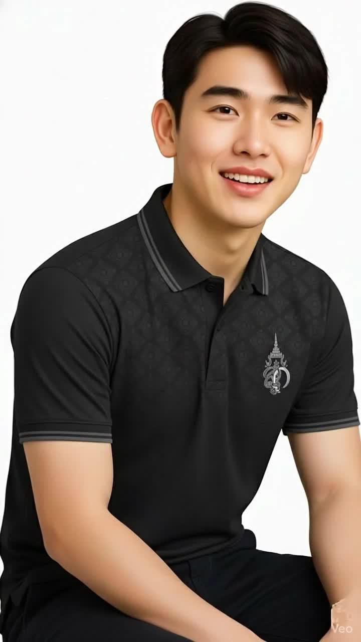 Black Micro Collar Shirt Promotion
