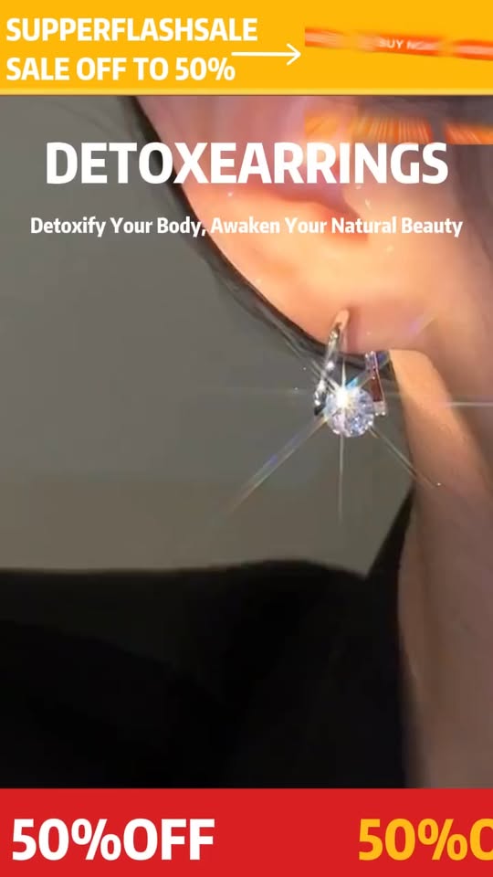 Detox Earrings Super Flash Sale