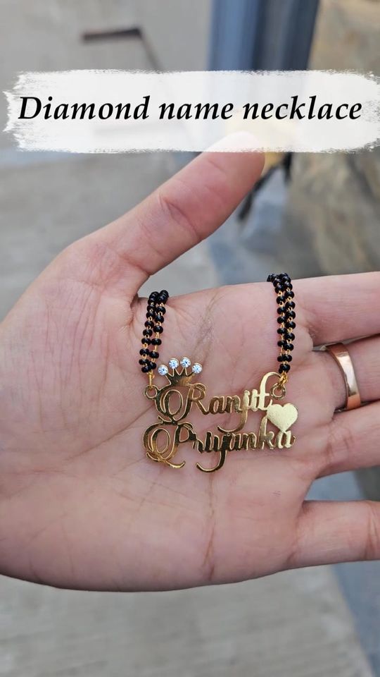 Celebrity-Inspired Diamond Name Necklace Promo