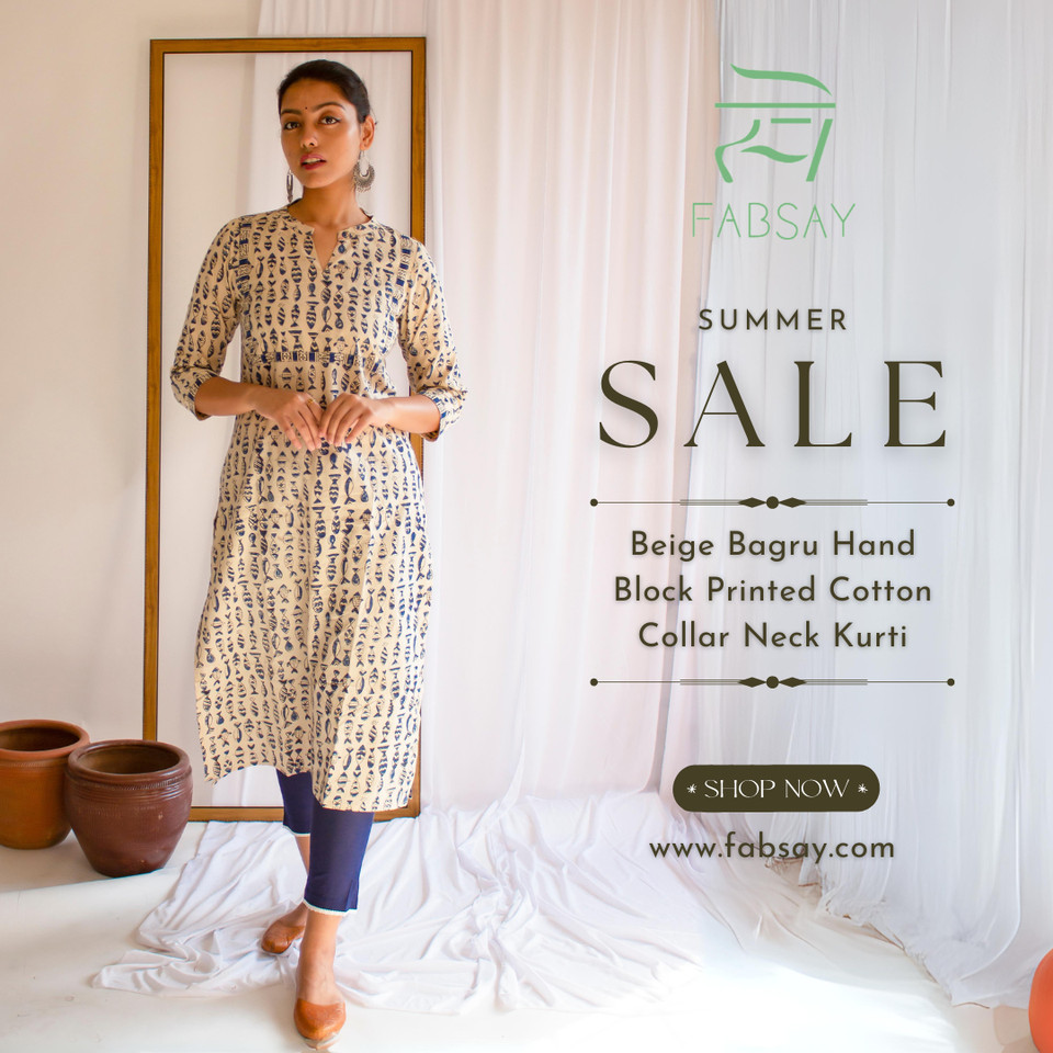 Women's Kurti Summer Sale Fashion Promo