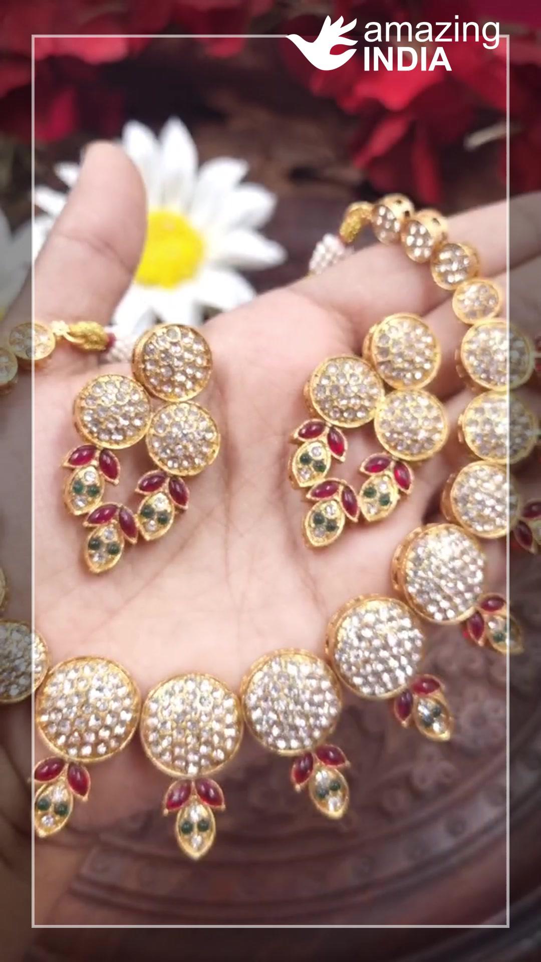 Indian Choker Set Jewelry Promo