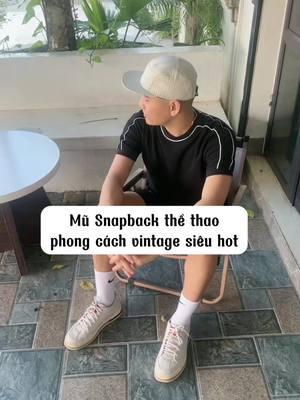 Vintage Snapback Hat Promo