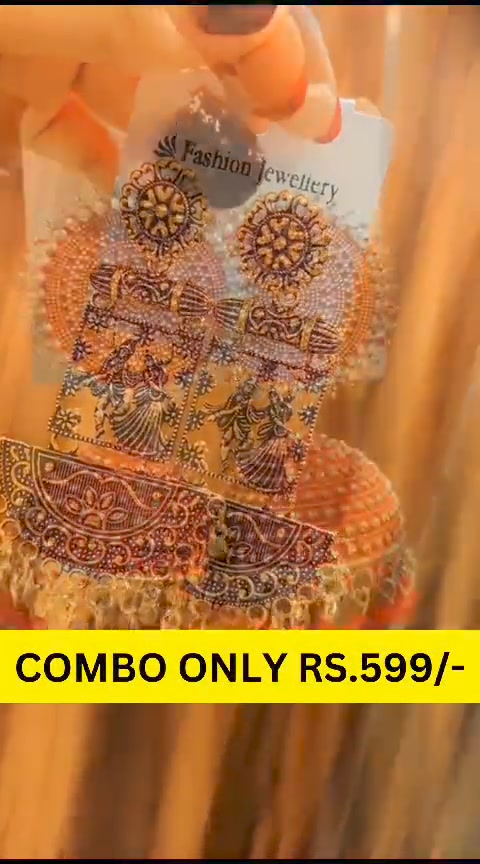 Exclusive Combo Designer Jhumkas Offer