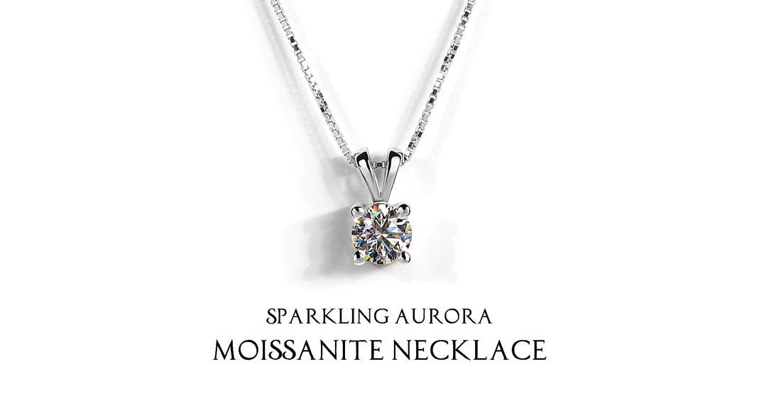 Moissanite Necklace Jewelry Promo