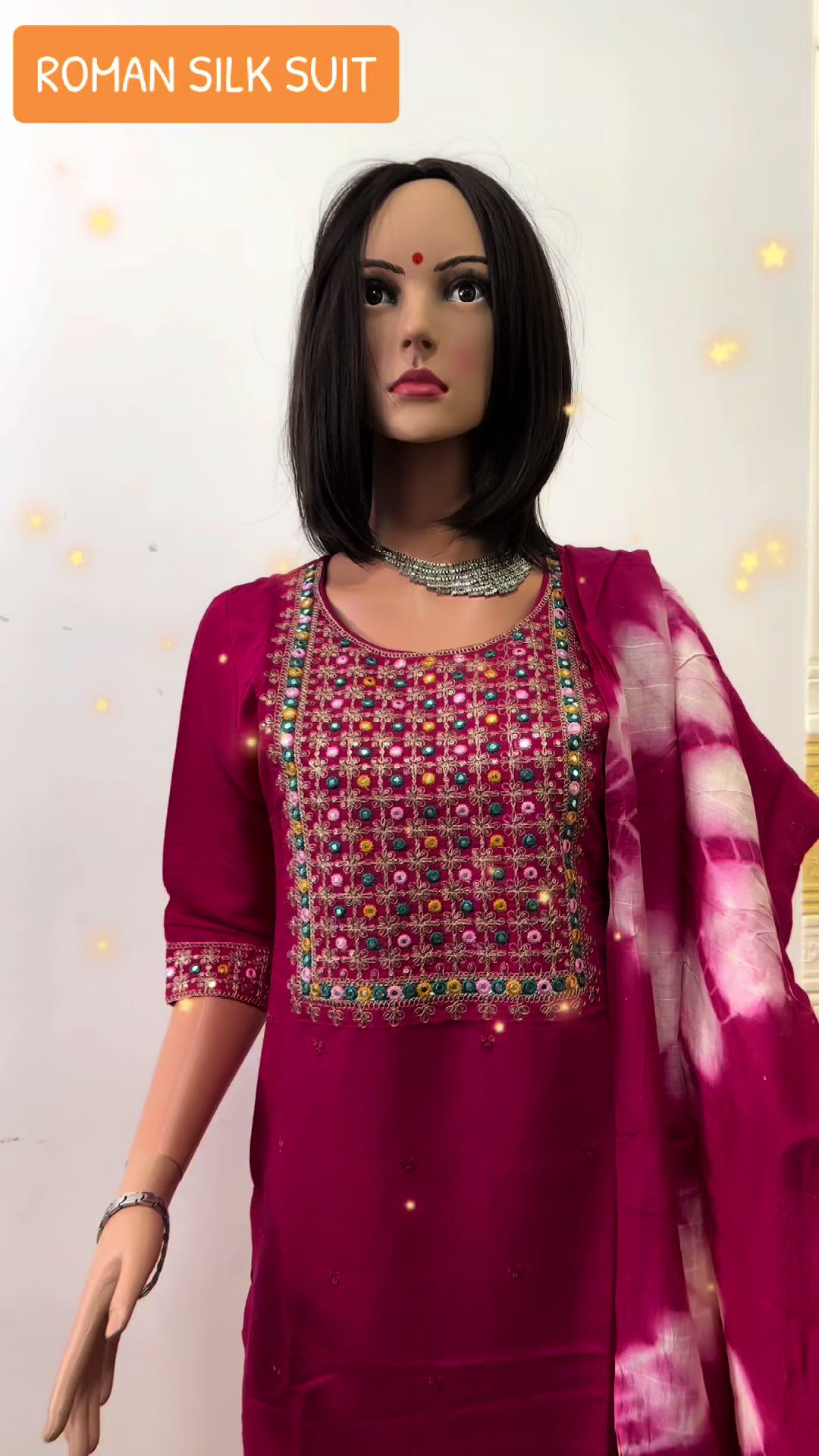 Roman Silk Suit Fashion Promo