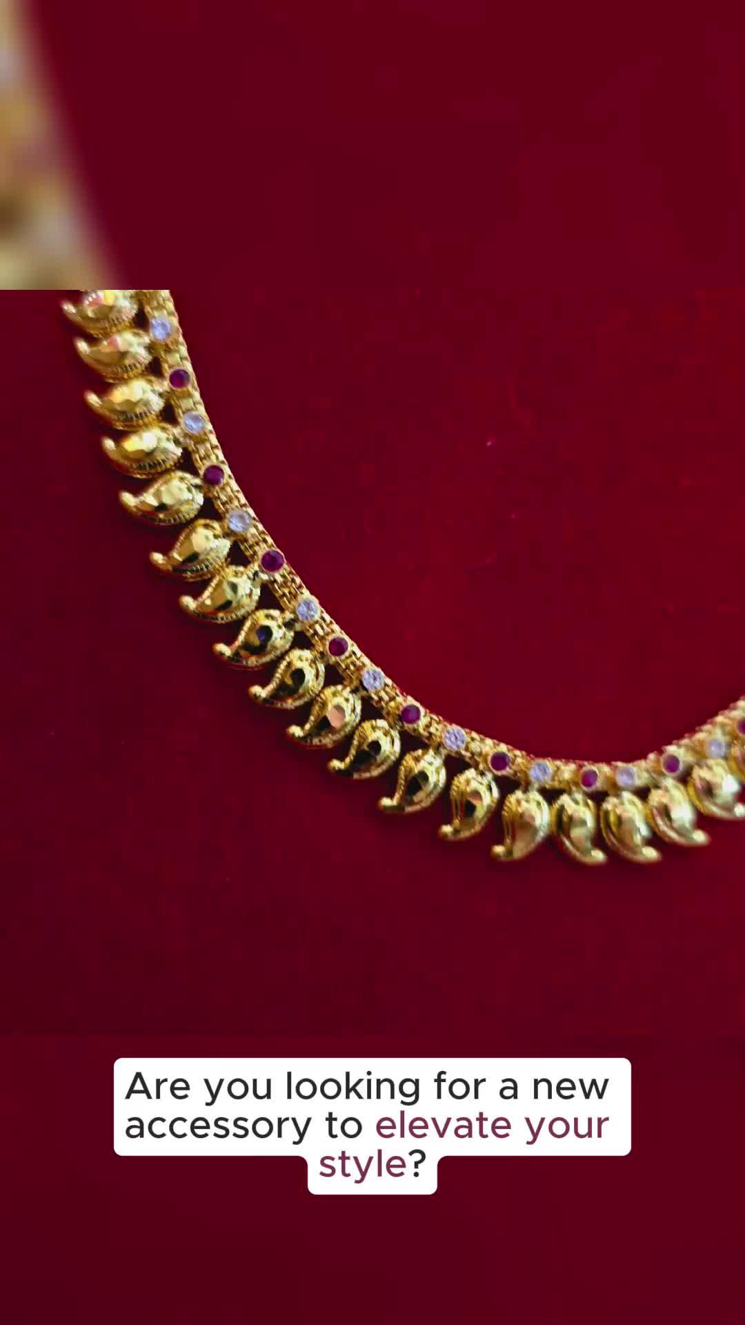 Elegant Necklace Accessory Promo