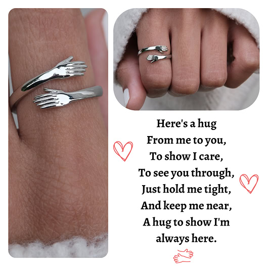 Valentine's Day Hug Ring Jewelry Promo