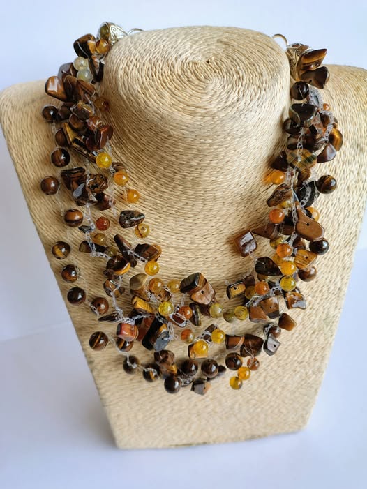 Handcrafted Tiger Eye Necklace Promo