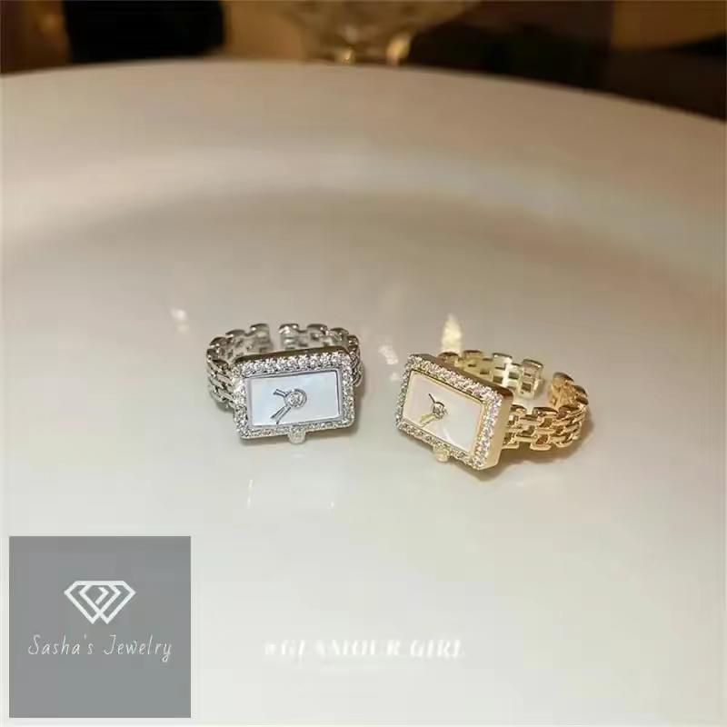 Elegant Watch Rings by Sasha's Jewelry