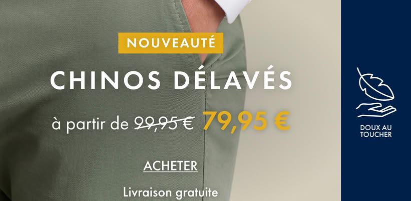 Men's Chinos Fashion Promo