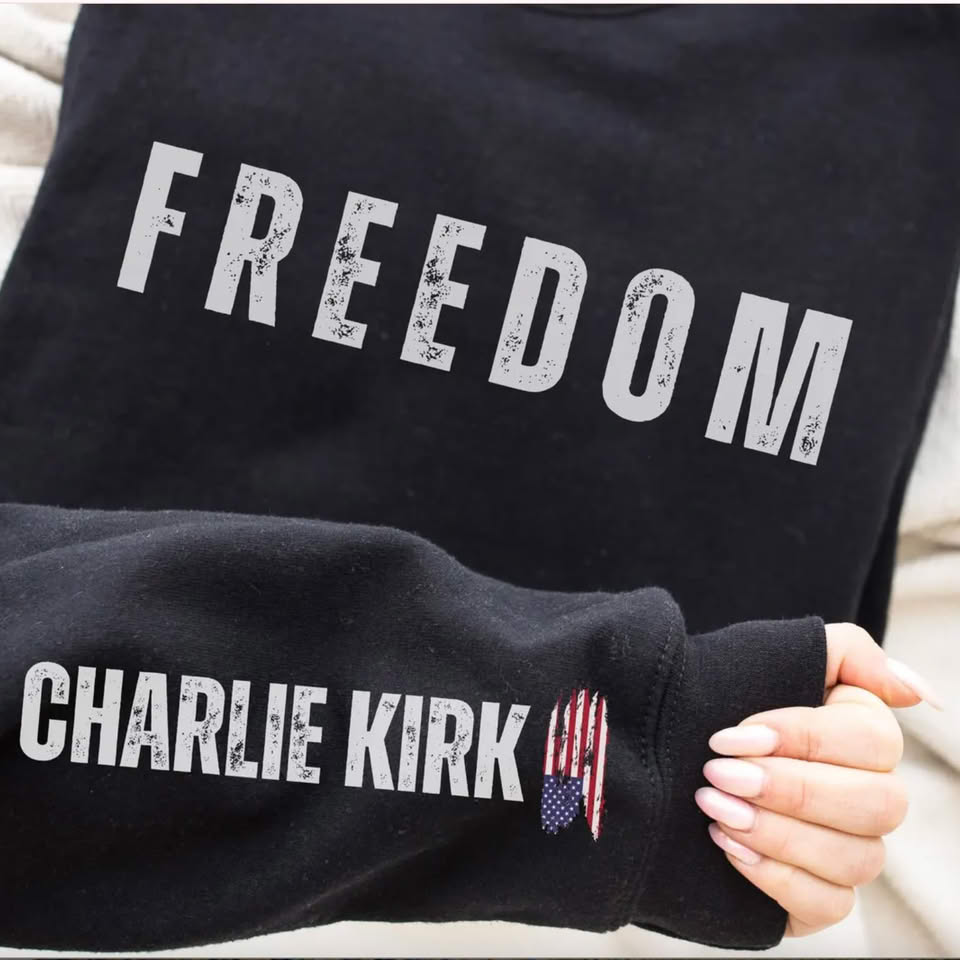Charlie Kirk Sweatshirt Promo