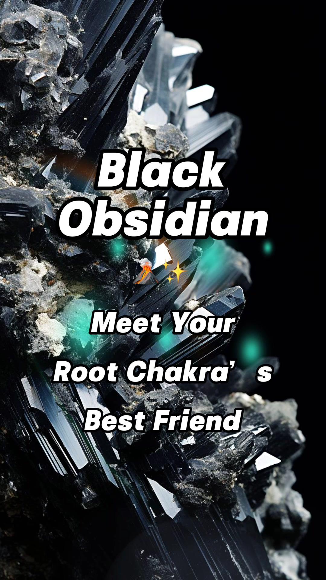 Black Obsidian Root Chakra Healing Promo