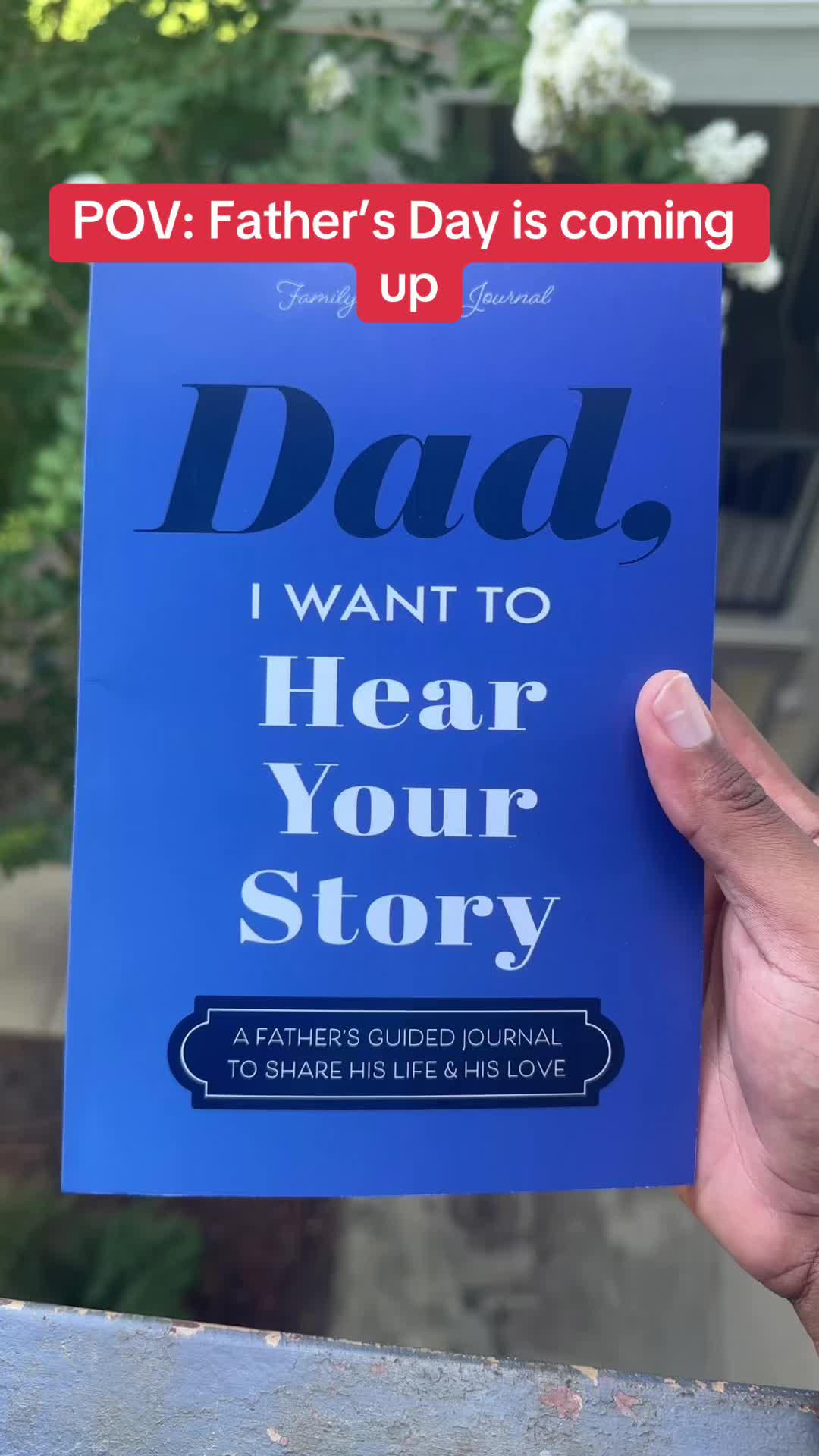 Father's Day Journal Gift Promo