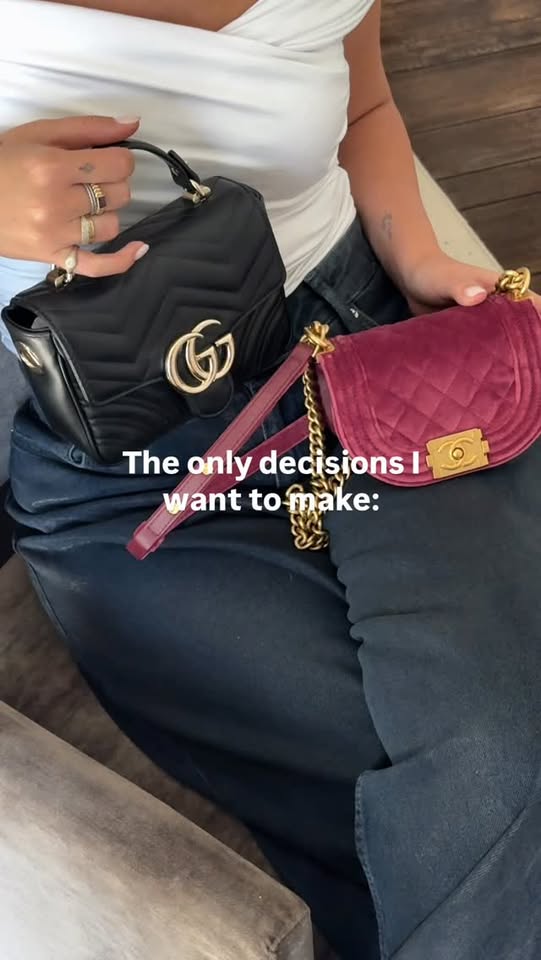 Gucci and Chanel Bag Choices Promo