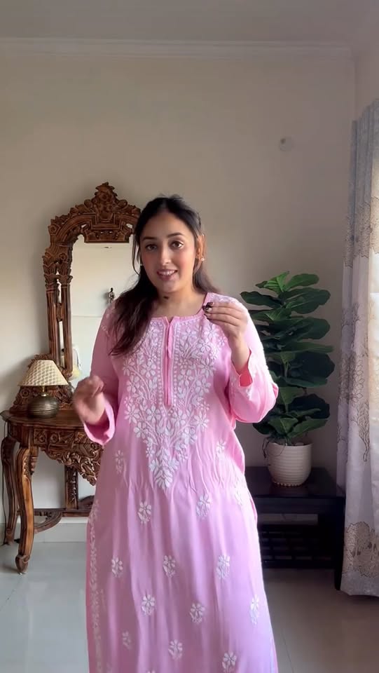 Chikankari Kurtis Fashion Promo