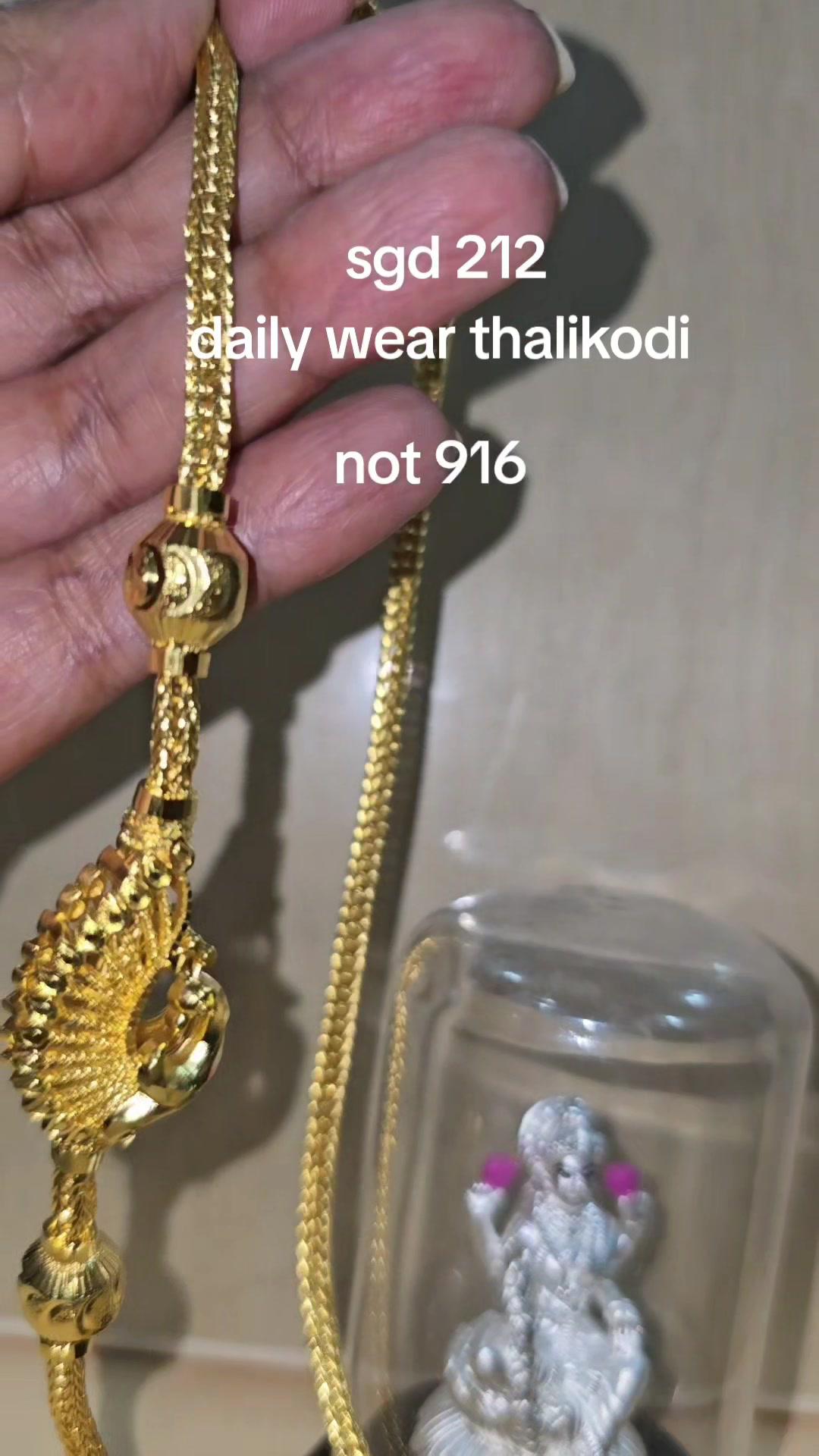 Daily Wear Thalikodi Jewelry Promo