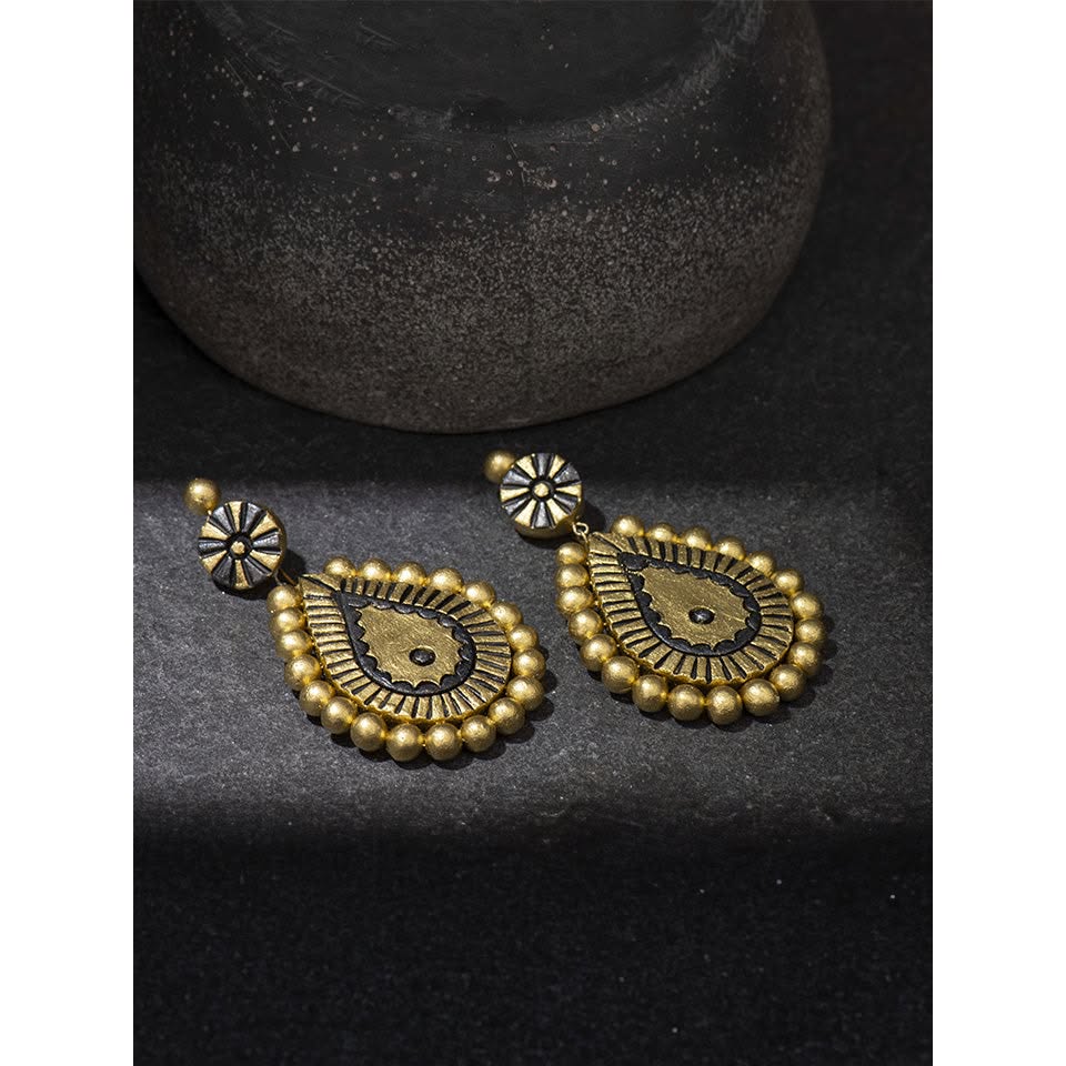 Sustainable Terracotta Earrings Promo