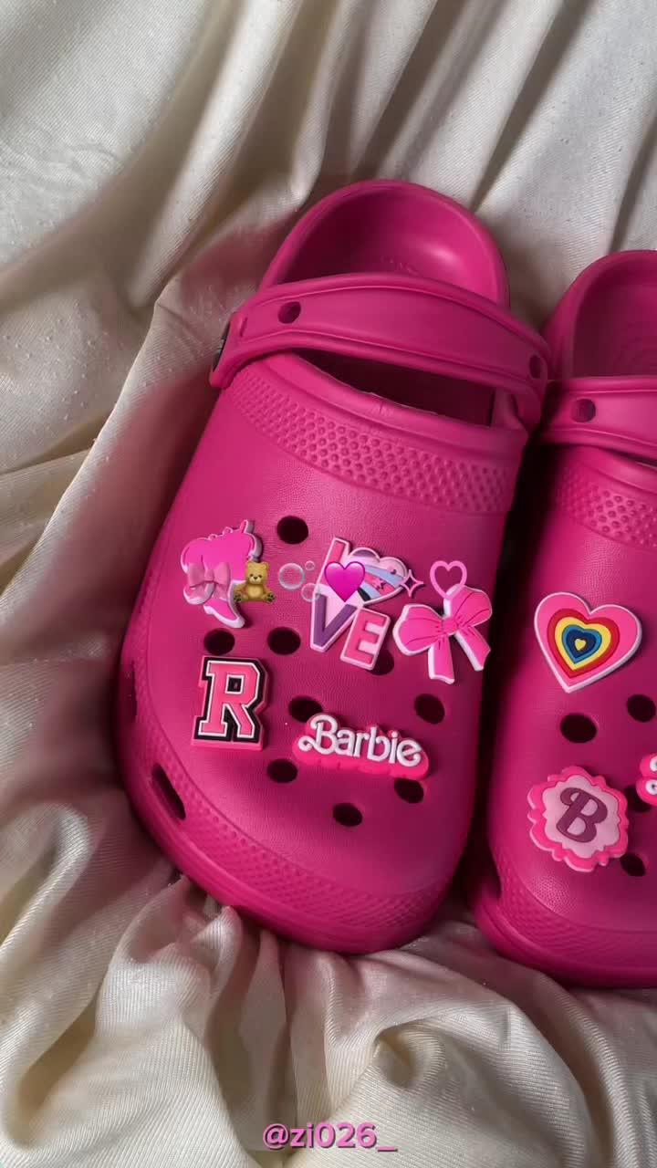 Trendy Barbie Crocs Fashion Promo