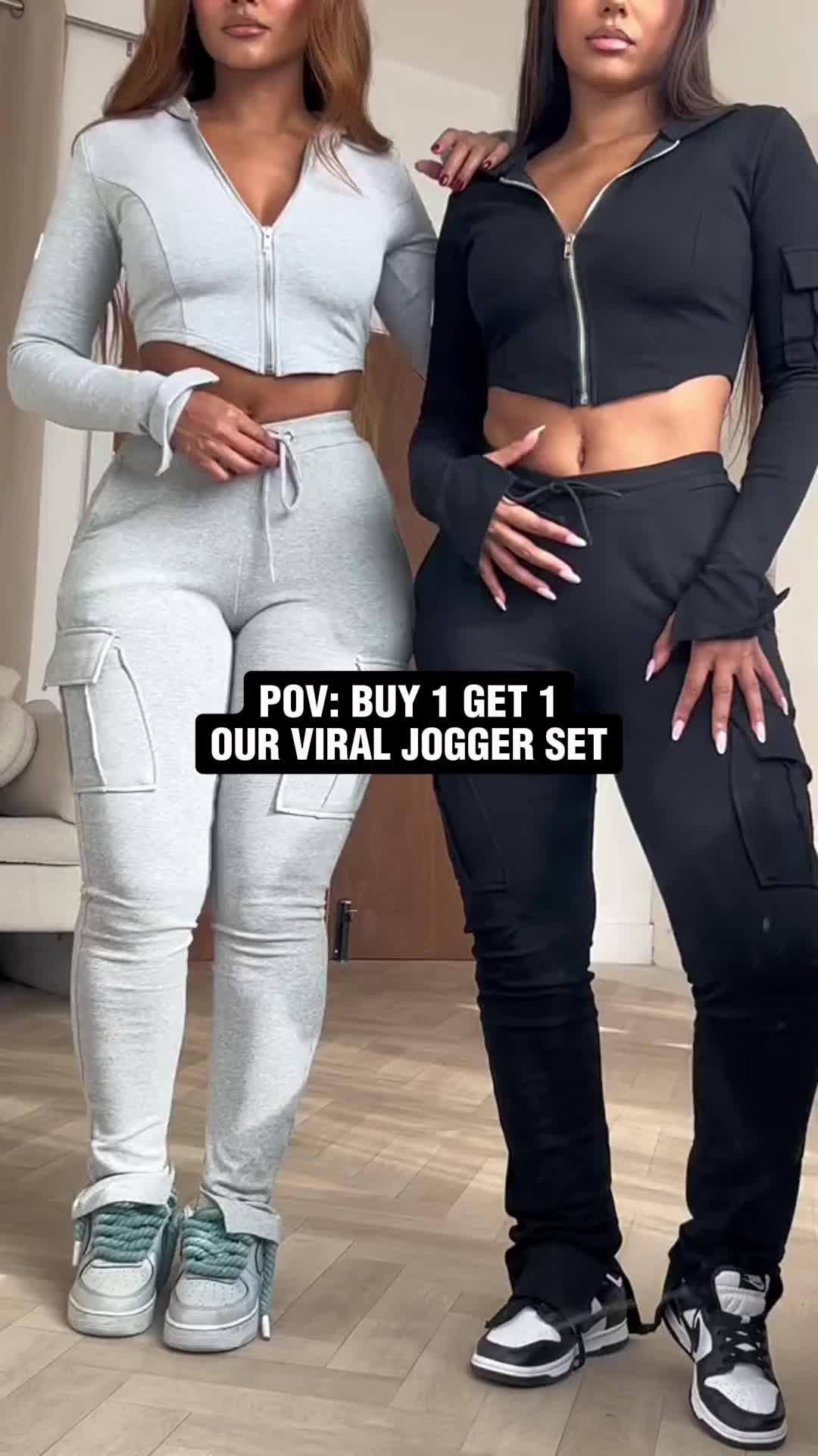 Buy 1 Get 1 Free Jogger Set Promo