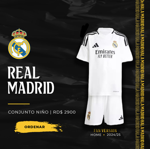 Real Madrid Home Jersey Promo