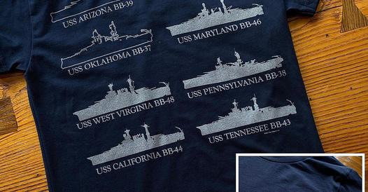 WWII Navy Commemorative T-Shirt Promo