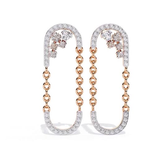 Exquisite Diamond Earrings Promo