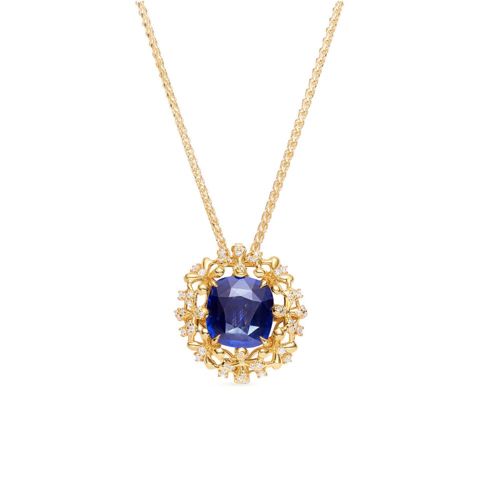 Elegant Sapphire Necklace Promo
