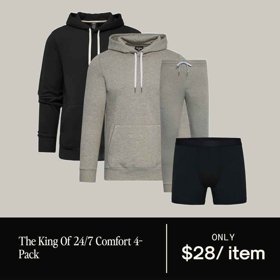 Comfort Apparel 4-Pack Promo