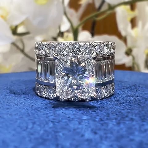 Retro Gemstone Band Limited Offer