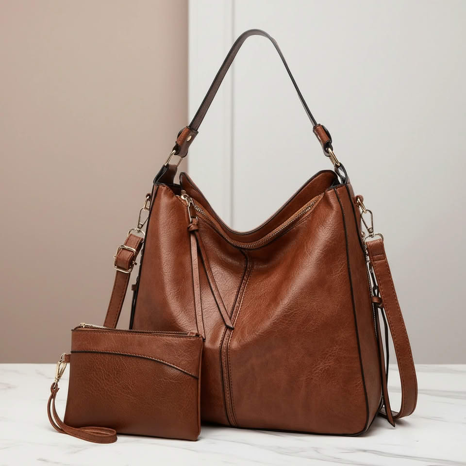 Elegant Leather Bag Collection Promo