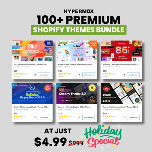Shopify Themes Holiday Special