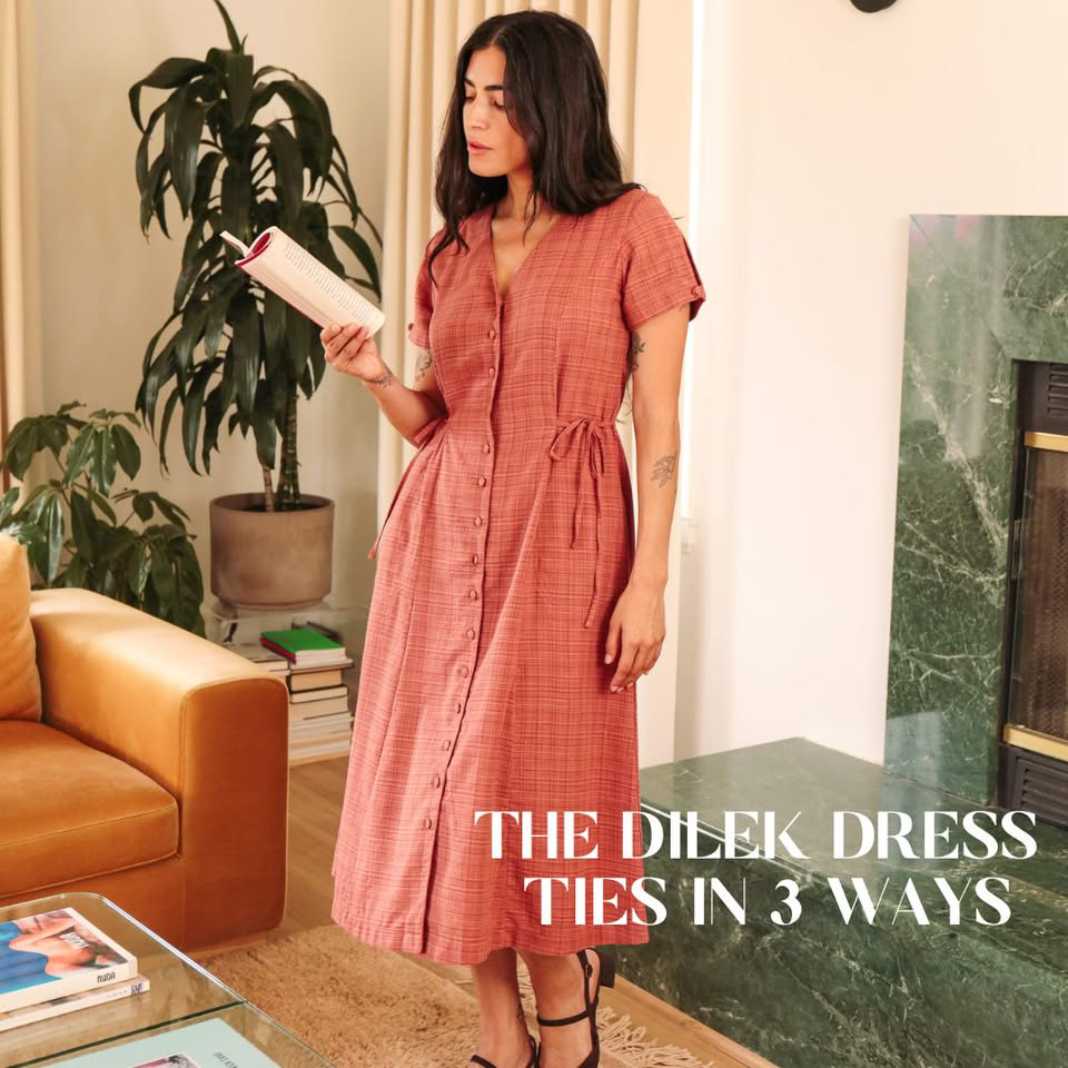 Dilek Dress Canyon Rose Promo