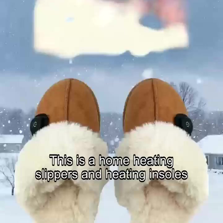 Winter Heated Cozy Slipper Promo