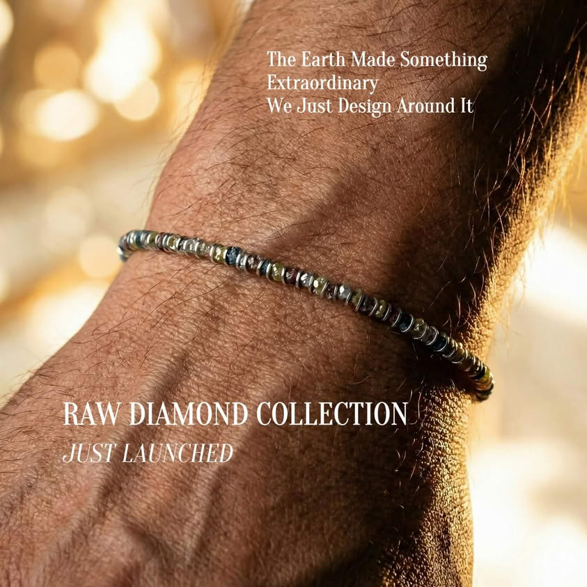 Raw Diamond Bracelet Launch