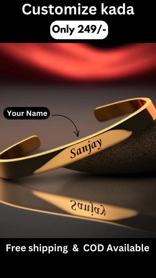 Personalized Kada Jewelry Promo