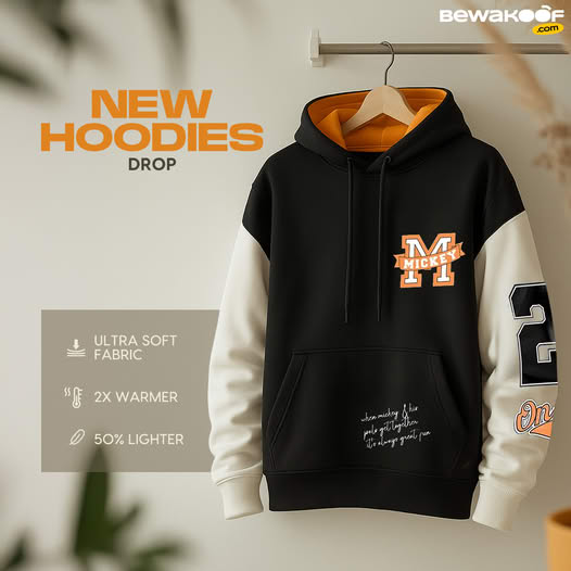 Winter Hoodie Drop Fashion Promo