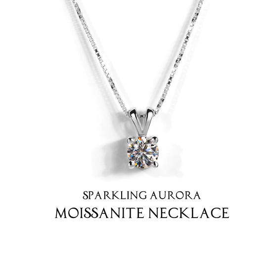 Moissanite Necklace Jewelry Promo