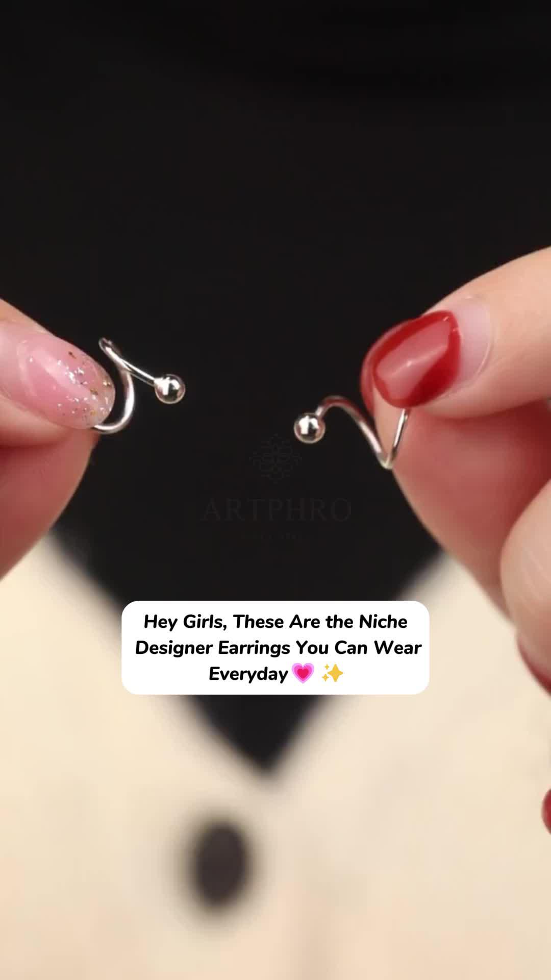 Everyday Designer Earrings Promo