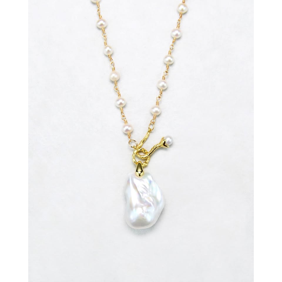 Handcrafted Pearl Necklace Promotion