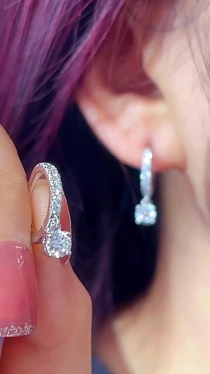 Mozzarella Diamond Fashion Earrings Promo