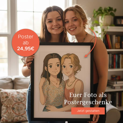Anime Style Poster Gift Promo