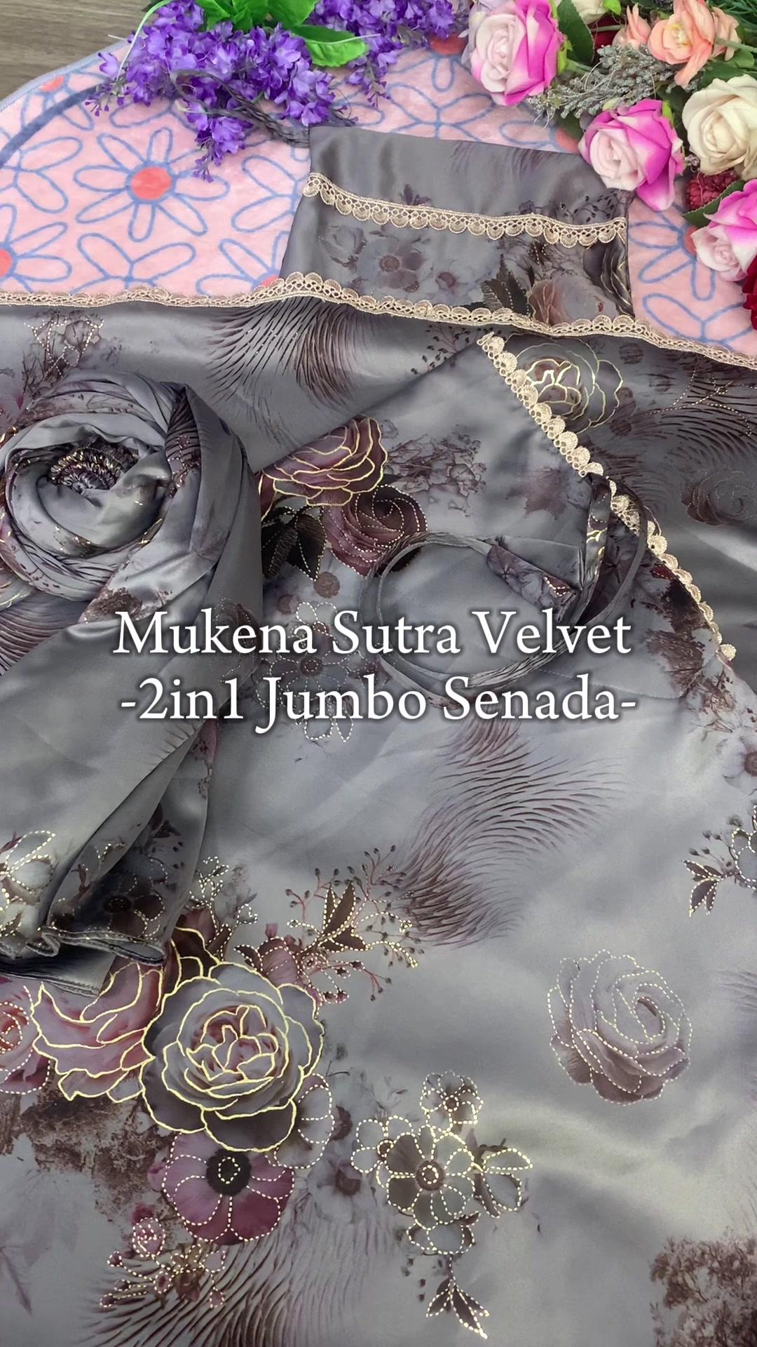 Mukena Sutra Velvet Promo