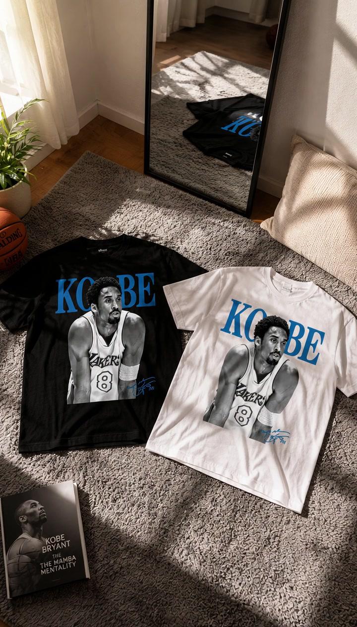 Kobe Bryant Basketball T-Shirt Promo