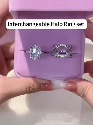 Interchangeable Halo Ring Set Promo